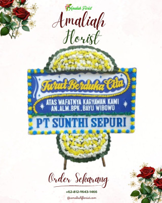 Papan Bunga Duka di Poso